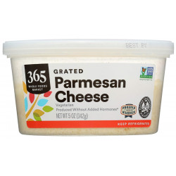 365 by Whole Foods Market - Parmesan Grated, 5 Ounce